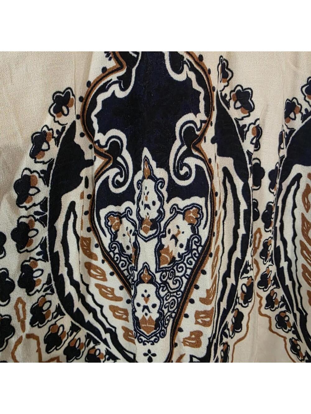 Halife Bohemian Style Patterned Dress - Picture 4 of 5